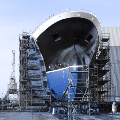 Elektronenstrahltechnik für den Schiffsbau